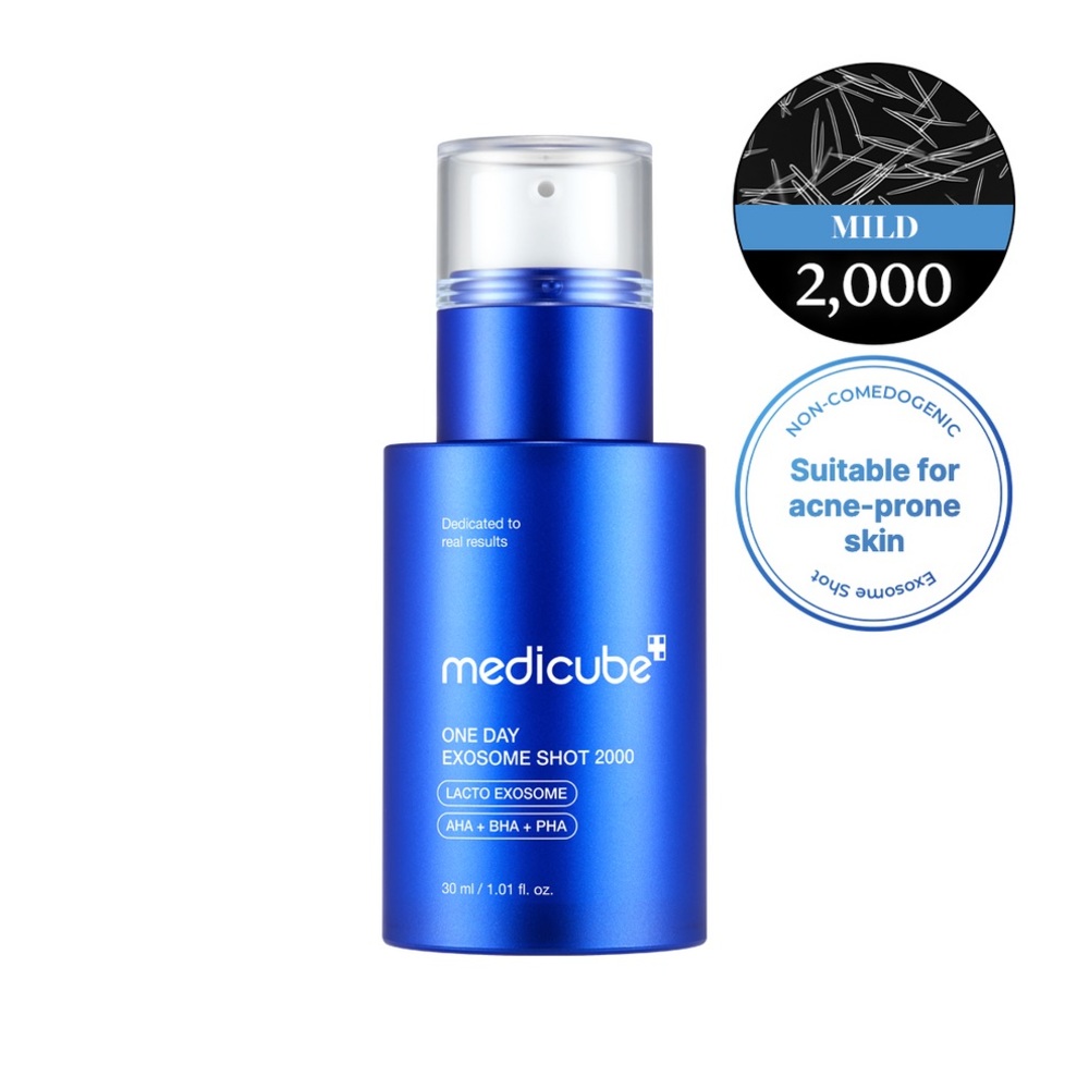 Medicube Exosome Shot Zero 2,000 PPM Spicule Facial Serum (Mild)